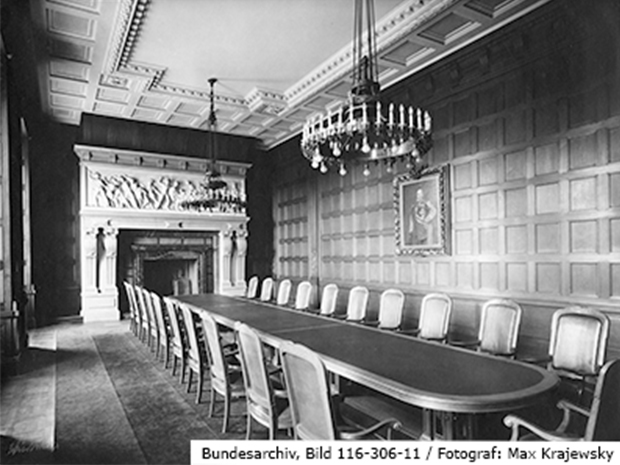 Ehemaliger Konferenzraum, ca. 1925/1932