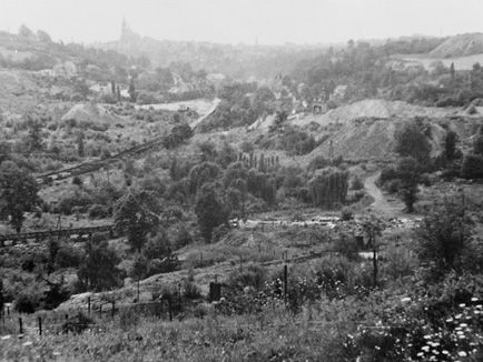 Deformgebiet in Schlema, 1960