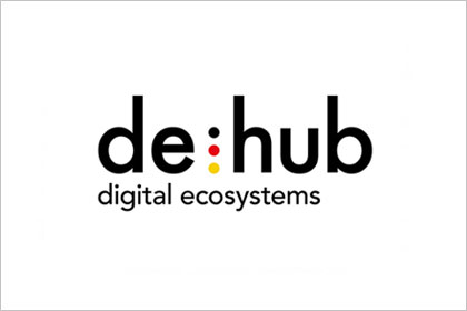 Logo de hub digital ecosystems