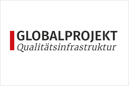 Logo Globalprojekt Qualitätsinfrastruktur