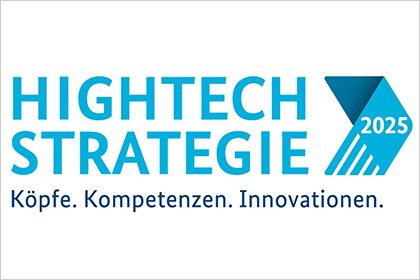 Logo der Hightech Strategie der Bundesregierung; Quelle: Bundesregierung