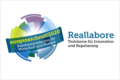 Logo Innovationspreis Reallabore