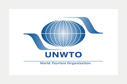 Logo der Welttourismusorganisation - United Nations World Tourism Organisation (UNWTO)