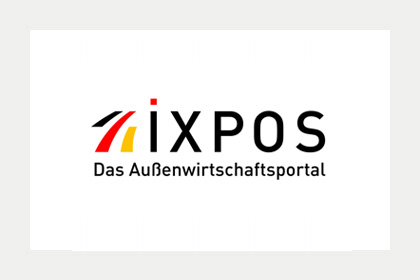Logo des Außenwirtschaftsportals iXPOS