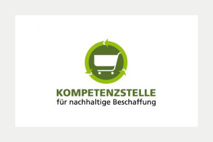 Logo "Kompetenzstelle für nachhaltige Beschaffung"