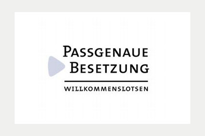 Logo des Programms "Passgenaue Besetzung - Willkommenslotsen"