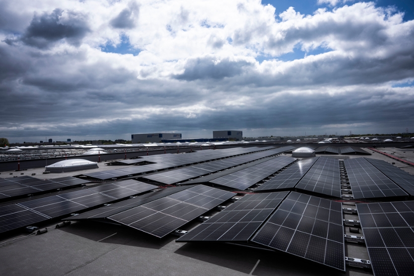 Solaranlage zum Thema Erneuerbare Energien; Quelle: BMWK