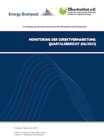 monitoring der direktvermarktung: quartalsbericht (06/2023)