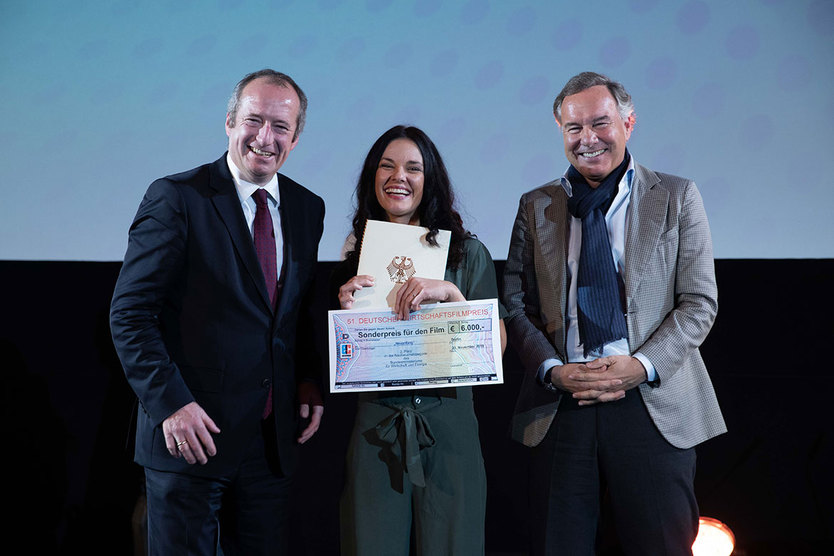 Der mit 6.000 Euro dotierte 2. Preis in der „Kategorie IV – Nachwuchspreis“ ging an den Film „Neuanfang“ von Bosch Power Tools.