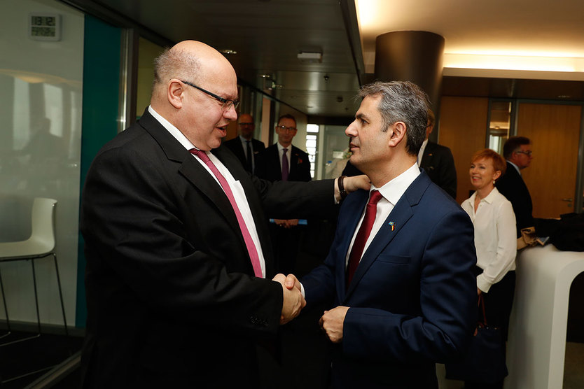 Bundeswirtschaftsminister Altmaier traf den schwedischen Wirtschaftsminister, Ibrahim Baylan, zum bilateralen Gespräch.