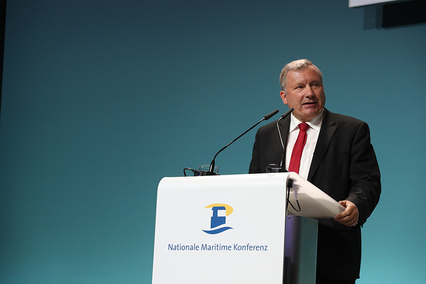 Am 22. und 23. Mai traf sich die maritme Branche zur 11. Nationalen Maritimen Konferenz in Friedrichshafen. Eröffnet wurde die zweitägige Konferenz u.a. vom Koordinator der Bundesregierung für die maritime Wirtschaft, Norbert Brackmann (MdB). 