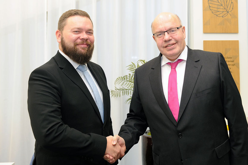 In Tallinn traf Bundesminister Altmaier dazu Kaimar Karu, Minister für Außenhandel und Informationstechnologie der Republik Estland.