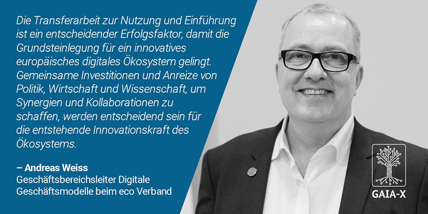Andreas Weiss, Geschäftsbereichsleiter Digitale Geschäftsmodelle beim eco Verband