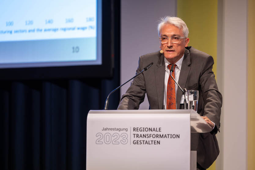 Dr. Rüdiger Ahrend, OECD, Leiter der Abteilung Wirtschaftsanalyse, Daten und Statistik | © Bundesfoto/Lammel