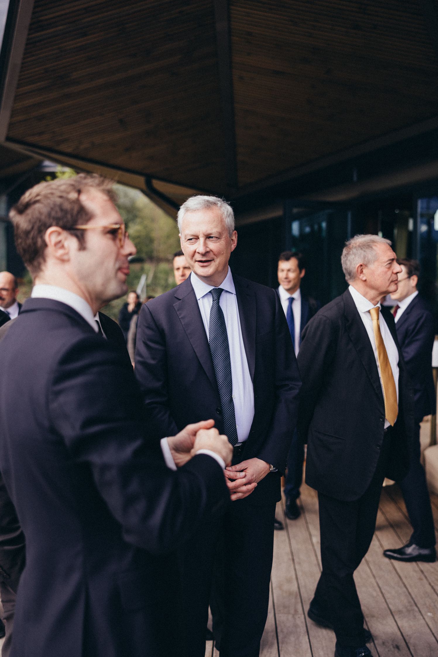 Trilaterales Ministertreffen in Paris: LeMaire, Urso und Habeck