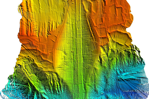 Digitales Landschaftmodell in 3D; Quelle: MILAN Geoservice GmbH