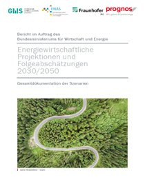 Cover Energiewirtschaftliche Projektionen und Folgeabschätzungen 2030/2050