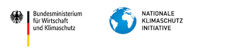 Logo BMWK und Nationale Klimaschutuz Initiative