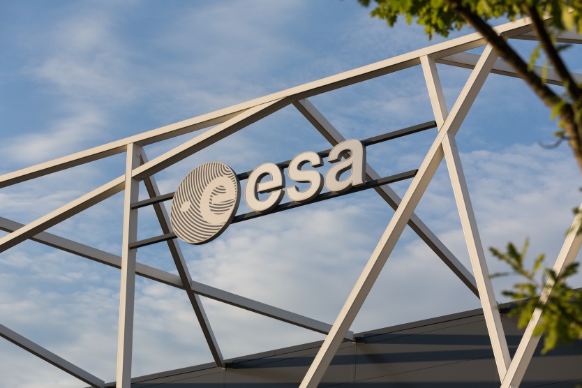 Das Logo der European Space Agency ESA.