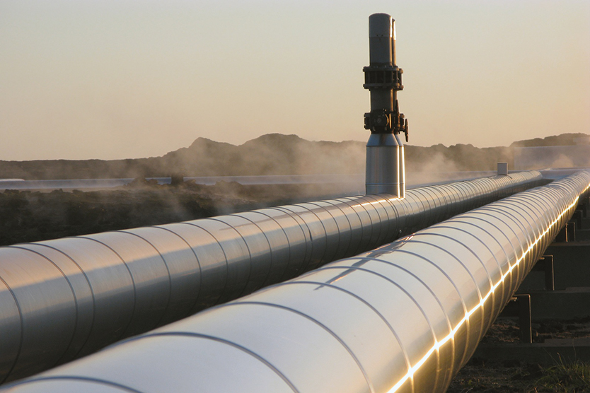 Erdgaspipeline zum Thema Gasversorgung