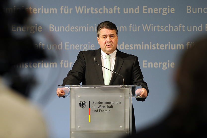 Sigmar Gabriel, Bundesminister für Wirtschaft und Energie.