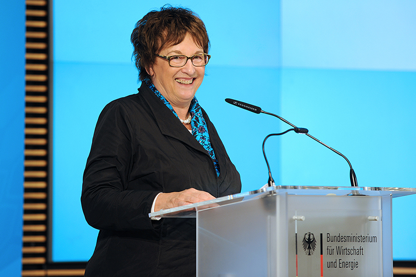 Brigitte Zypries, Parlamentarische Staatssekretärin beim Bundesminister für Wirtschaft und Energie.