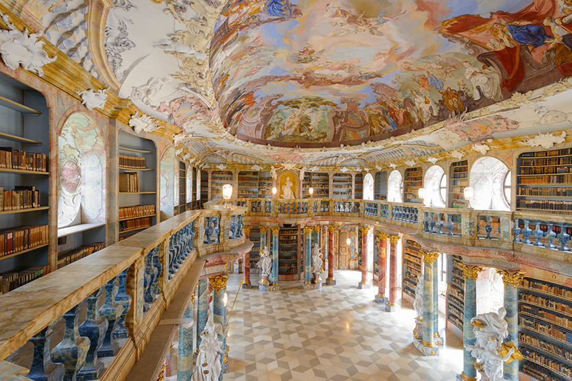 Barock bestaunen - Bibliothekssaal Kloster Wiblingen
