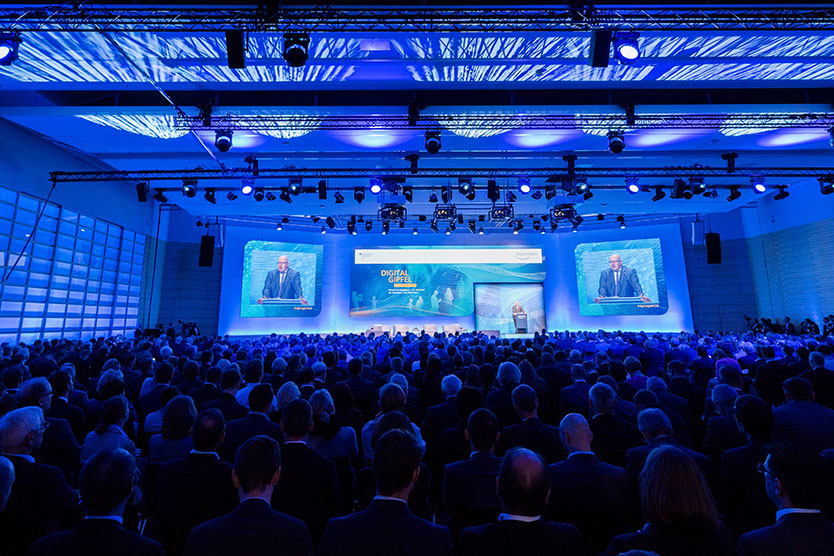Bundesminister Peter Altmaier auf dem Digital-Gipfel 2018
