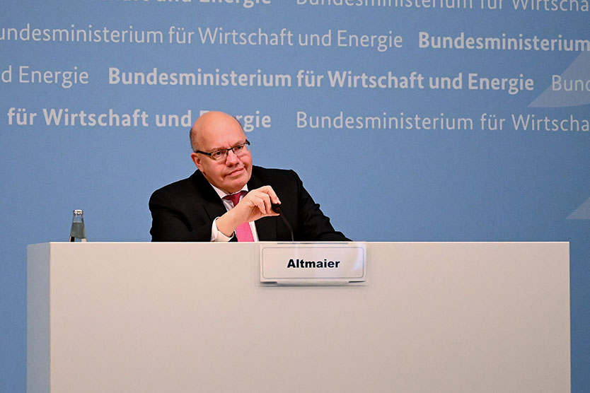 Bundeswirtschaftminister Peter Altmaier