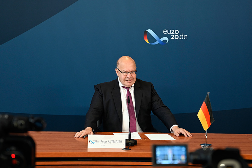 Altmaier stellt Schwerpunkte der deutschen EU-Ratspräsidentschaft im Europäischen Wirtschafts- und Sozialausschuss vor