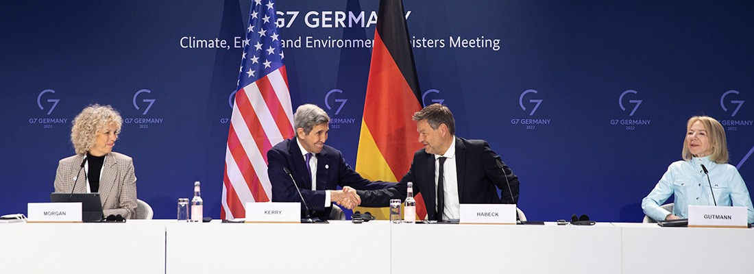 USA und Deutschland gründen eine Klima- und Energiepartnerschaft