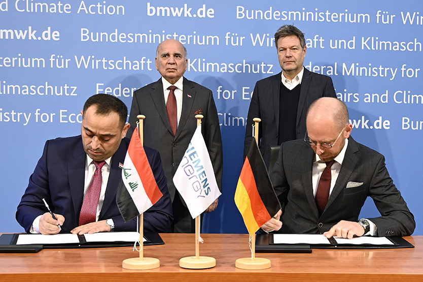 Siemens Energy setzt Engagement im Irak fort