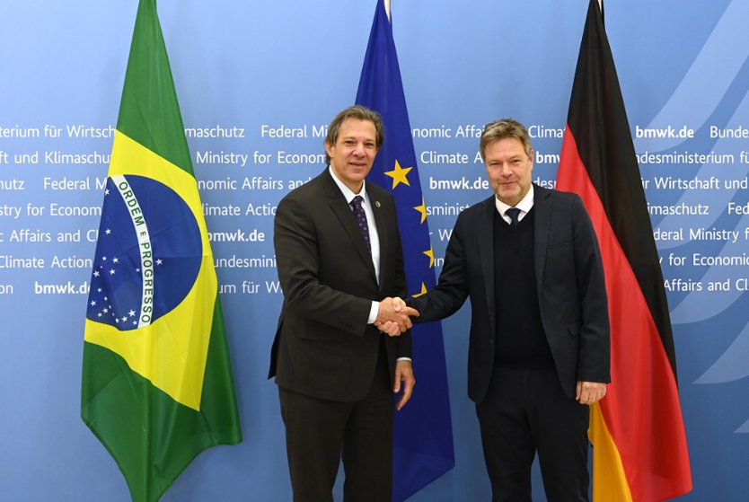 Deutsch-Brasilianische Regierungskonsultationen: Minister Habeck unterstreicht Potenzial für Ausbau der wirtschaftlichen Beziehungen mit Brasilien