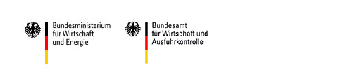 Logos des Bundesministeriums für Wirtschaft und Technologie und Bundesamt für Wirtschaft und Ausfuhrkontrolle