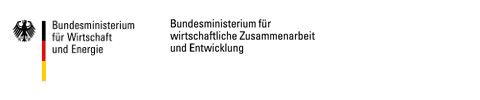Logos des Bundesministeriums für Wirtschaft und Energie und des Bundesministeriums für wirtschaftliche Zusammenarbeit und Entwicklung