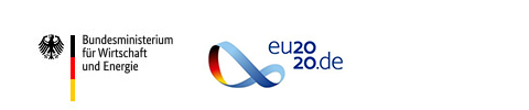 Logos des BMWi, eu2020