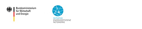 Logos des Bundesministeriums für Wirtschaft und Energie und Initiative Energieeffiezienz