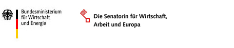 Logos BMWi, Die Senatorin für Wirtschaft, Arbeit und Europa