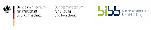 Logos des BMWK, BMBF und BIBB