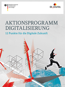Cover der Publikation Aktionsprogramm Digitalisierung