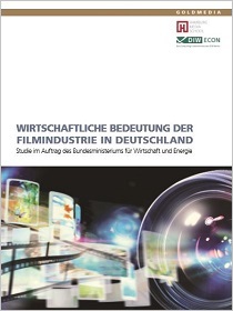 Cover der Studie "Wirtschaftliche Bedeutung der Filmindustrie in Deutschland"