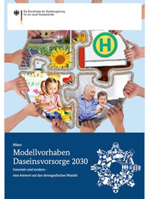 Cover der Publikation Modellvorhaben Daseinsvorsorge 2030