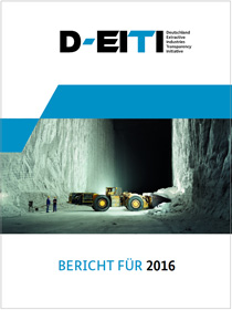 Cover zur Publikation D-EITI Bericht für 2016