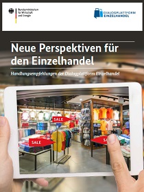 Cover der Publikation Dialogplattform Einzelhandel