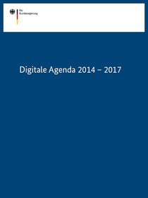 Cover der Publikation Digitale Agenda 2014 - 2017