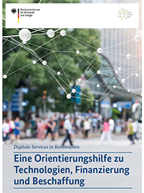 Cover der Publikation Digitale Services in Kommunen