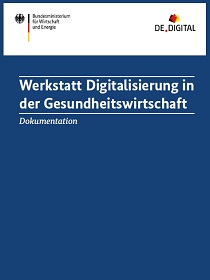 Cover der Publikation Digitalisierung in der Gesundheitswirtschaft