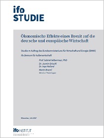 Cover der Publikation Ökonomische Effekte eines Brexit auf die deutsche und europäische Wirtschaft
