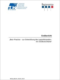 Cover der Publikation Best-Practice - zur Entwicklung des Logistikstandortes Ostdeutschland