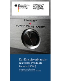 Cover der Publikation Das Energieverbrauchs-relevante-Produkte-Gesetz (EVPG)